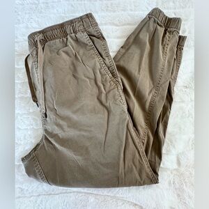 American Eagle Brown Dark Khaki Joggers